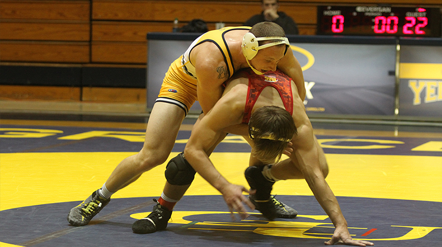 Three Wrestlers Competed at Luther Hill Invitational