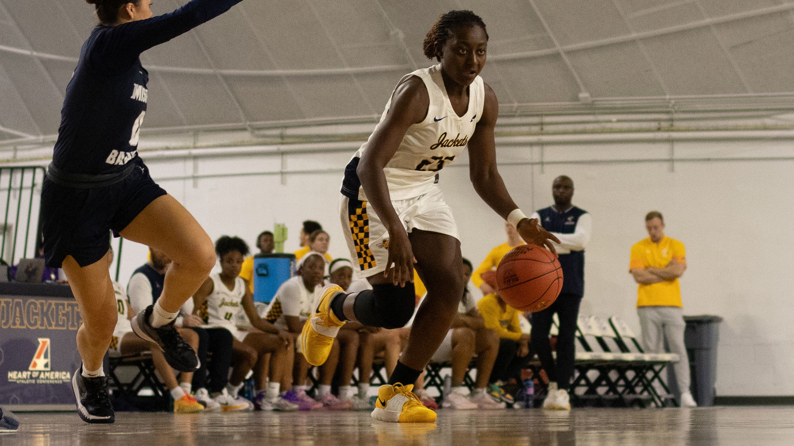Yellowjackets Fall at Missouri Baptist, 77-62 in Final Road Tilt of Season