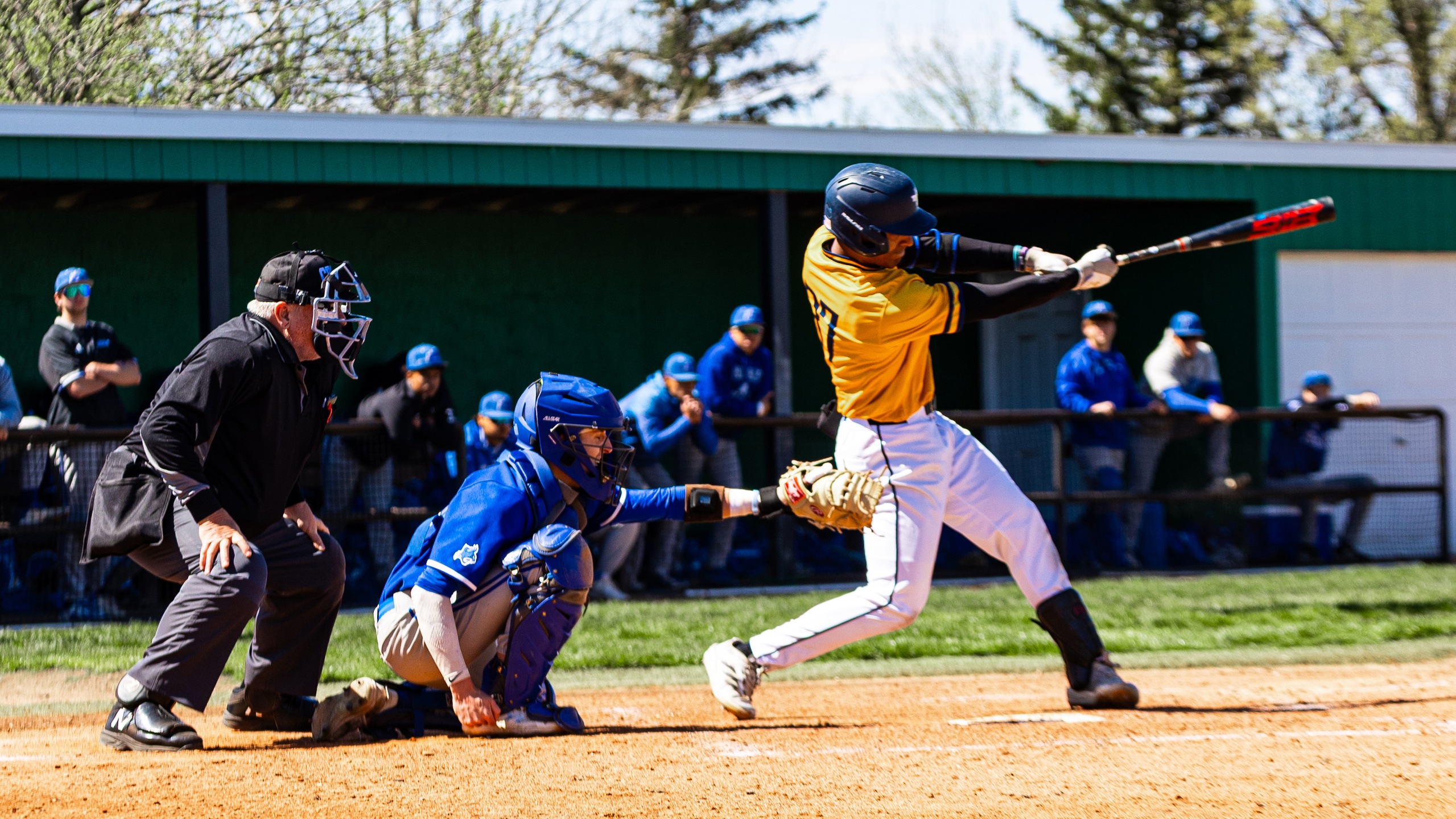GU Falls in Doubleheader to Peru State Despite Offensive Production in Opener