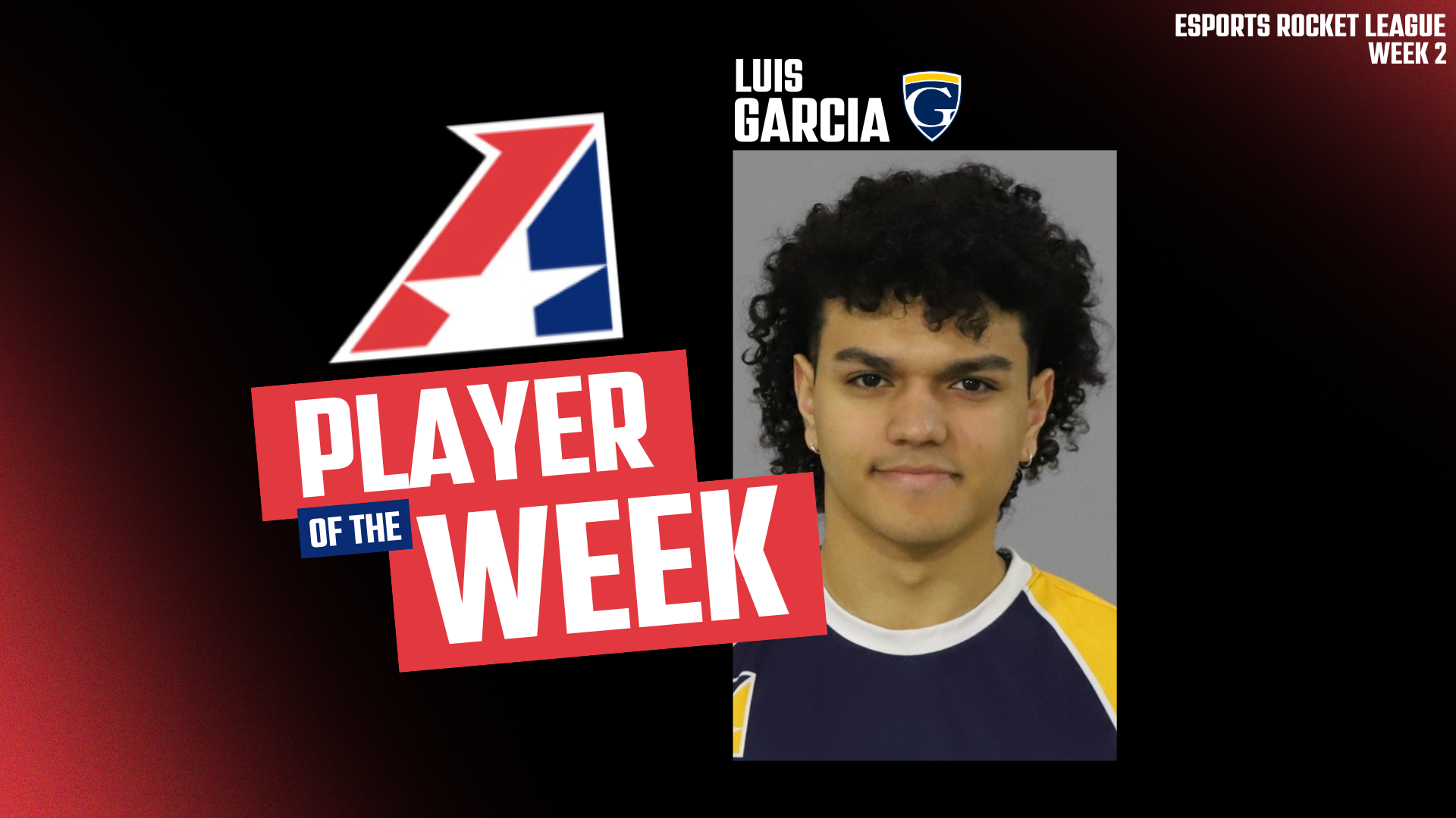 Graceland's Luis Garcia Captures Heart Esports Rocket League Player of the Week