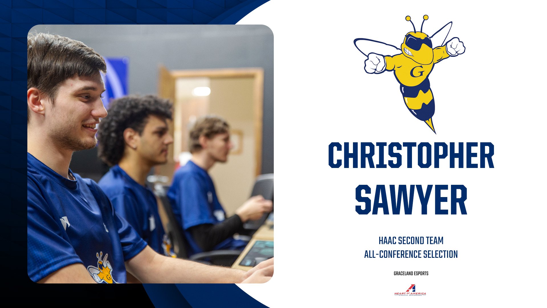 Yellowjacket Earns First Esports All-Conference Honor in Program History