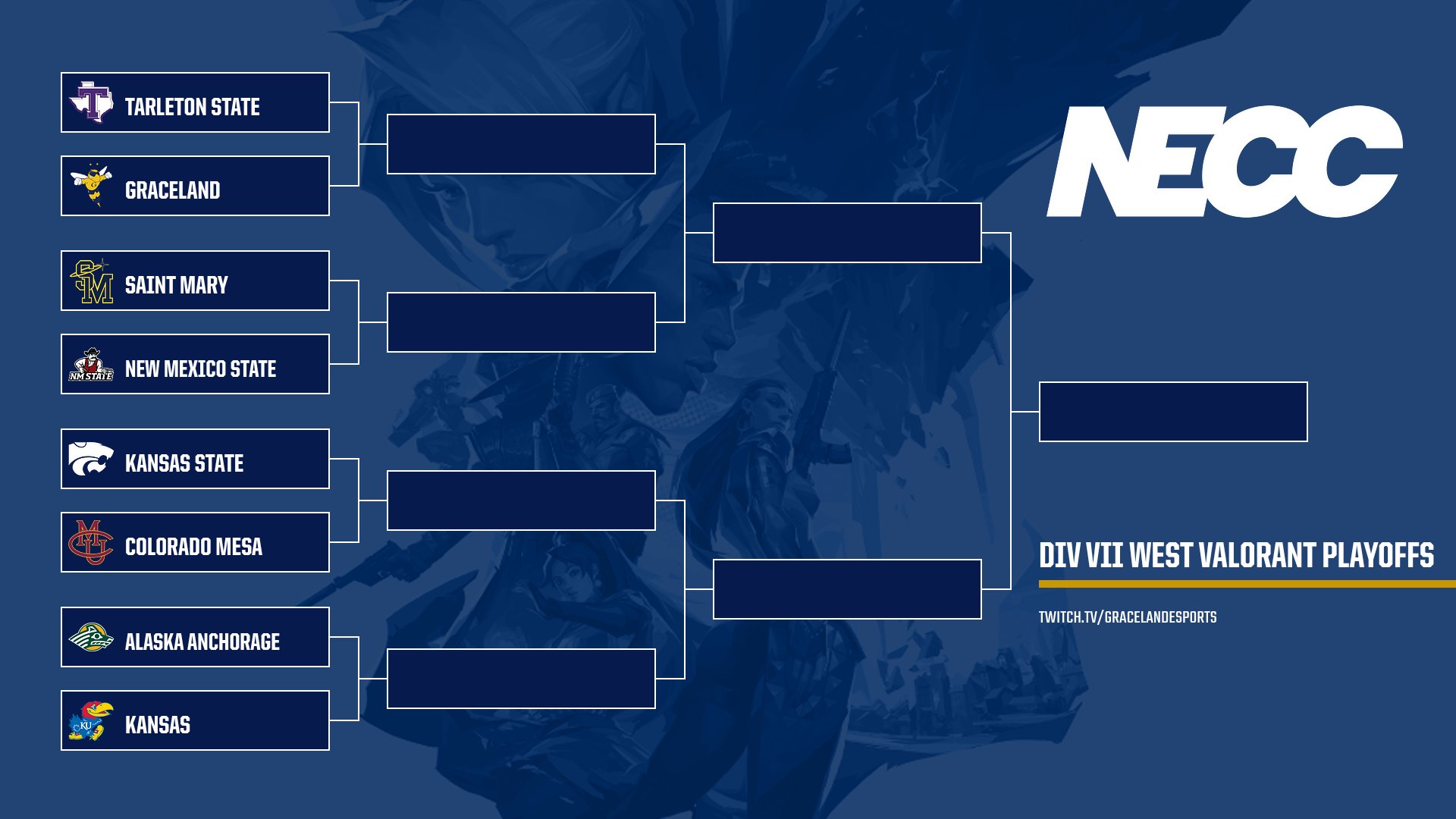 Graceland Esports Qualifies for Back to Back NECC Valorant Playoffs