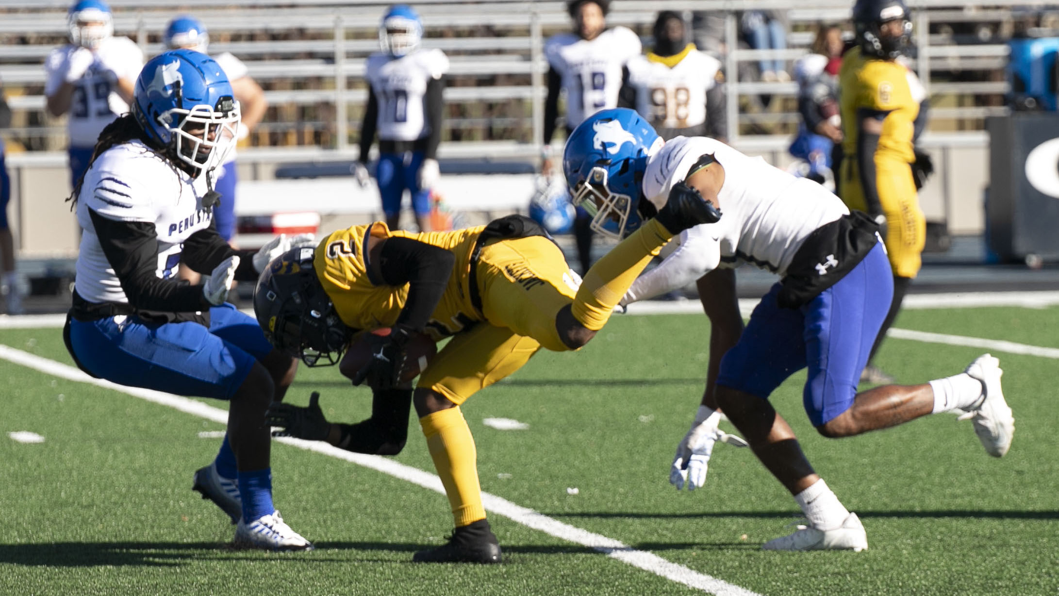 Yellowjacket Receiver Monroe Shatters NAIA Records, Claims National and Conference Honors