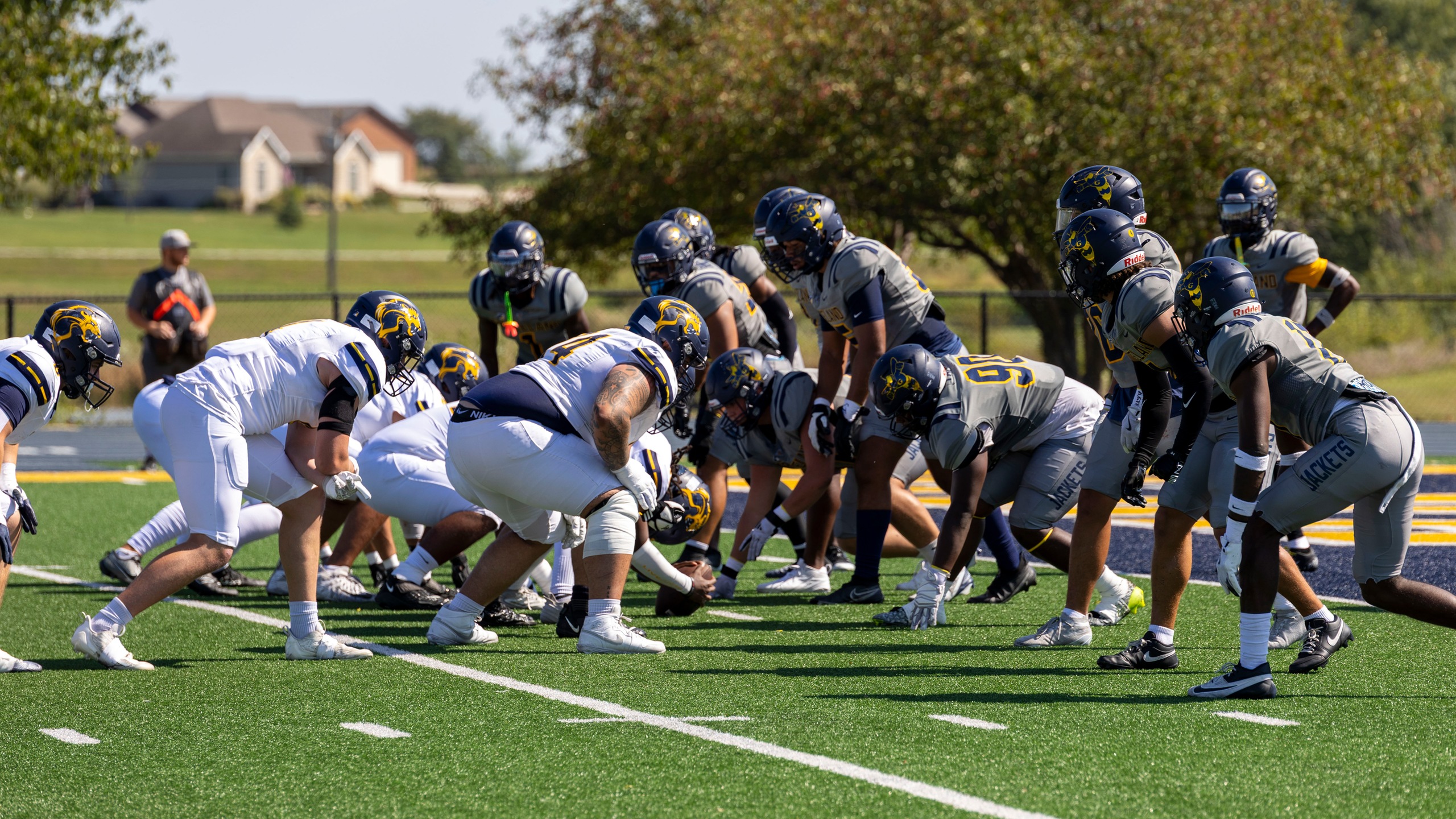 Football Outmatched by No. 17 Statesman on Cold, Rainy Afternoon in Oskaloosa