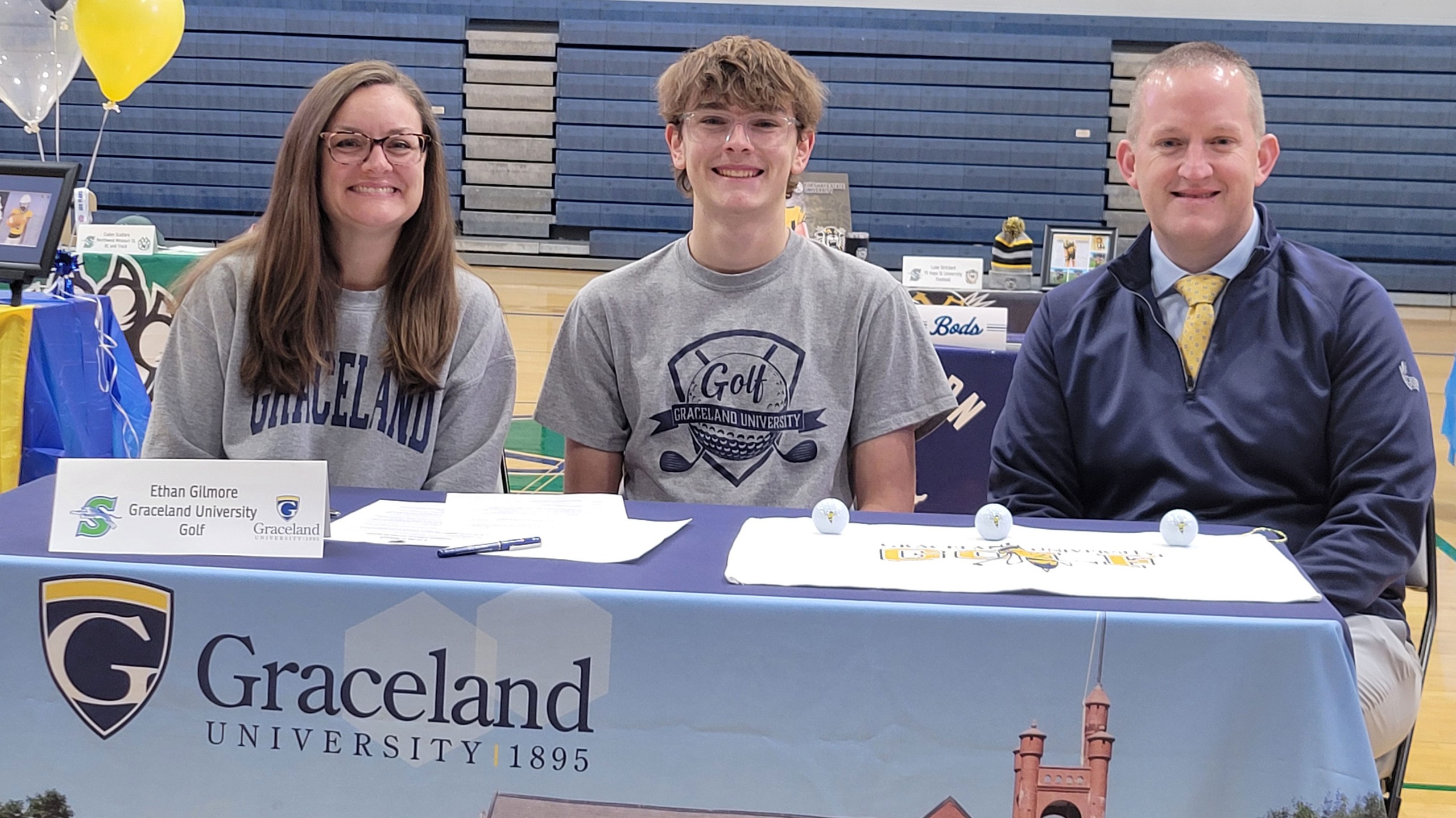 Graceland Golf Signs Blue Springs South Standout Ethan Gillmore