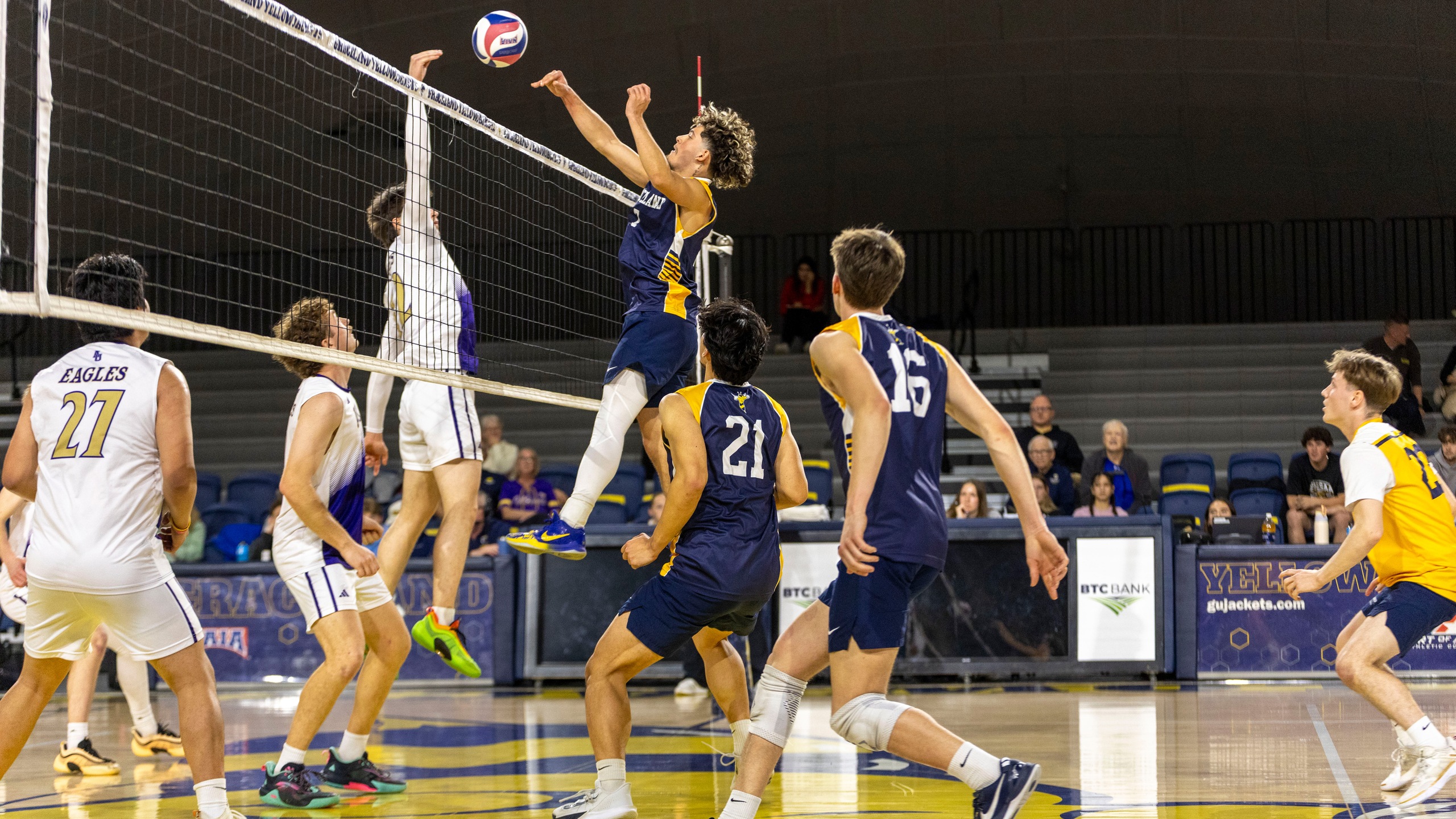 Graceland Falls to Morningside in Three-Set Road Loss