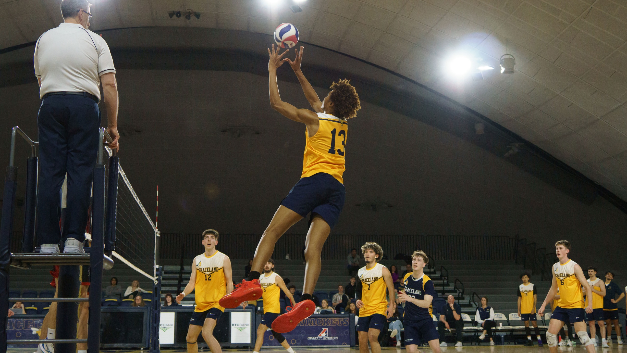 Graceland Falls to No. 8 Park in Conference Opener