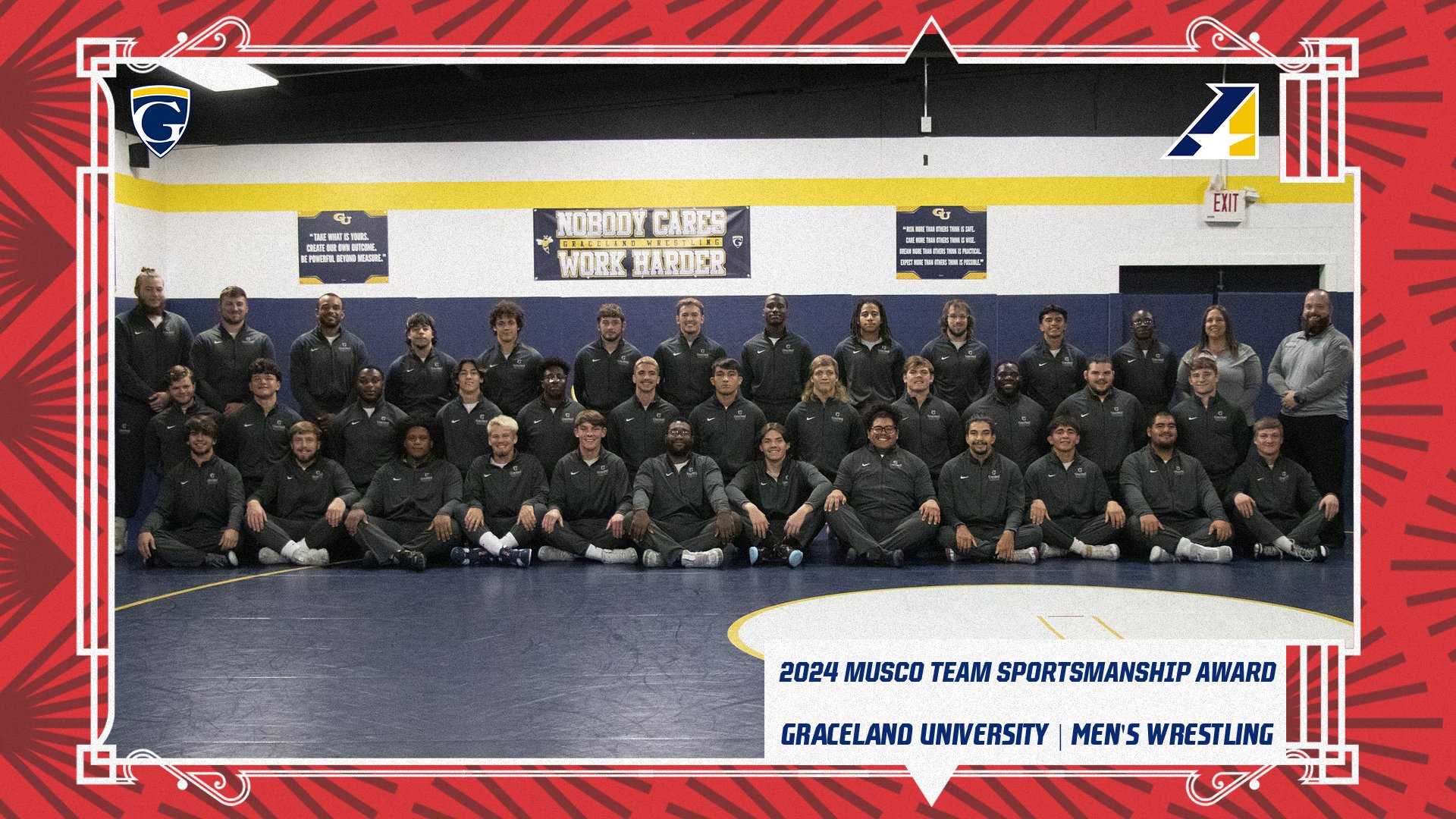 Wrestling Earns Musco Team Sportsmanship Award