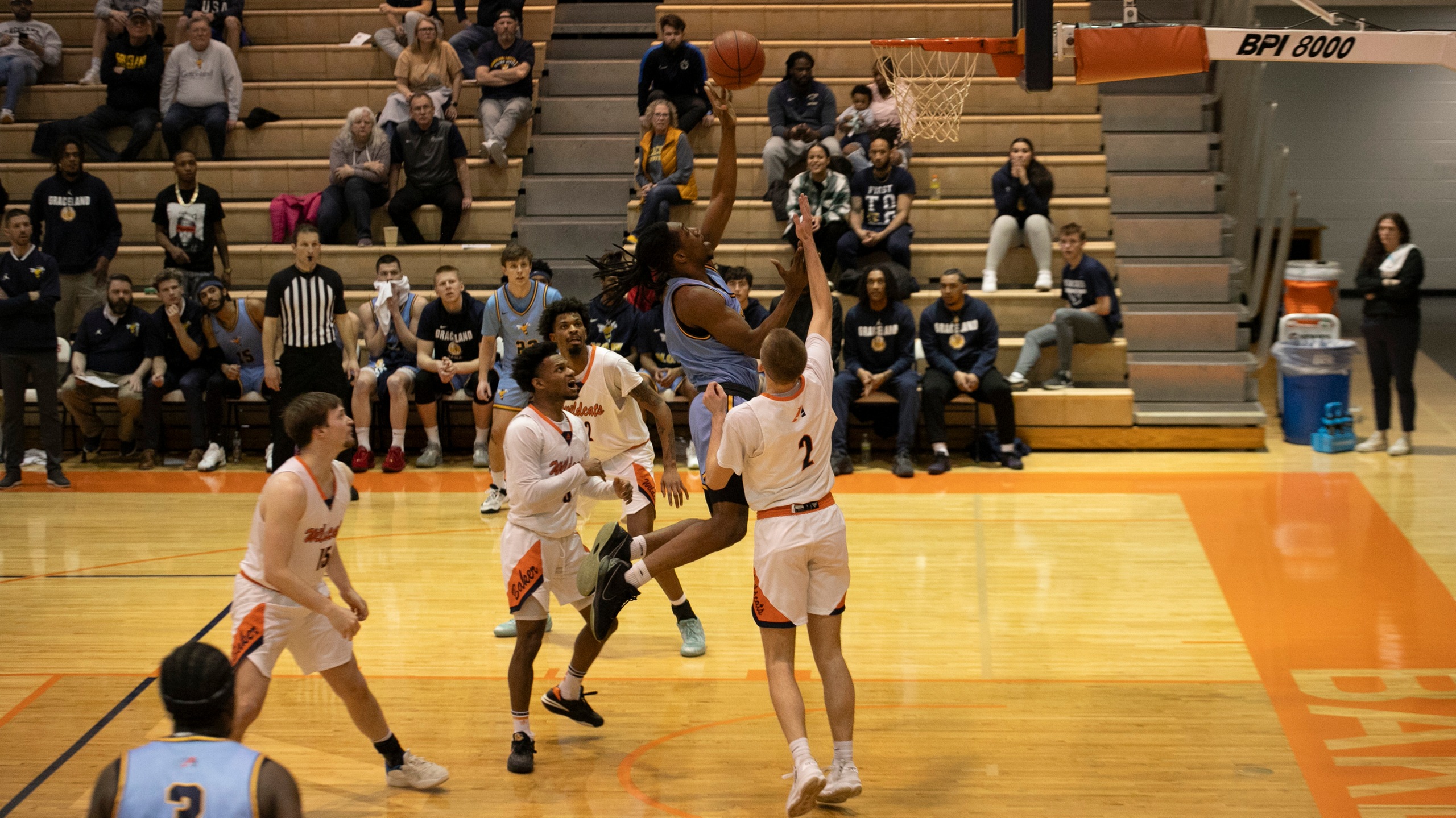 Graceland Men&rsquo;s Basketball Falls in Nail-Biter Against Baker University