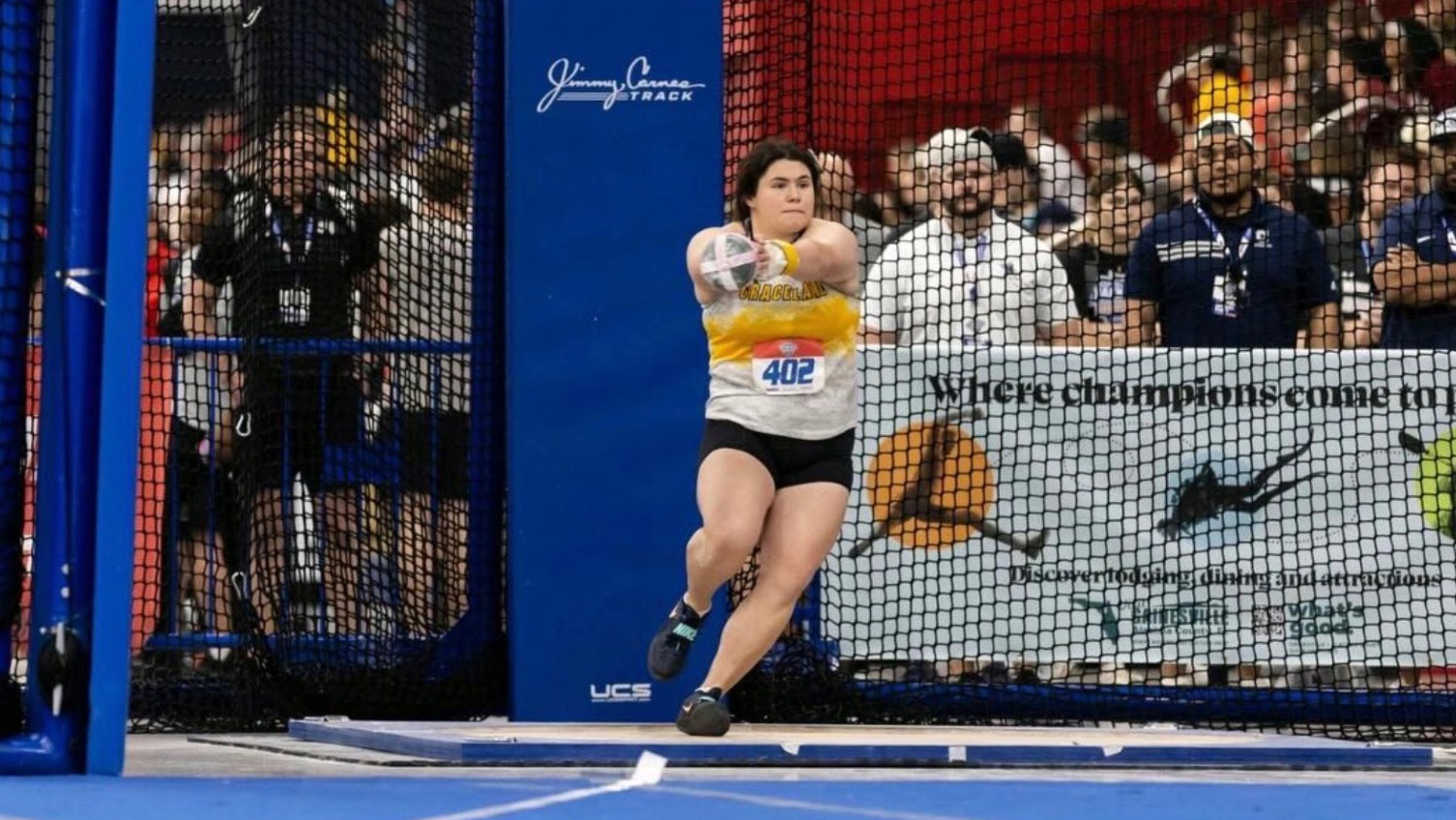Vandemark Competes in Women&rsquo;s Weight Throw at NAIA Indoor Championships