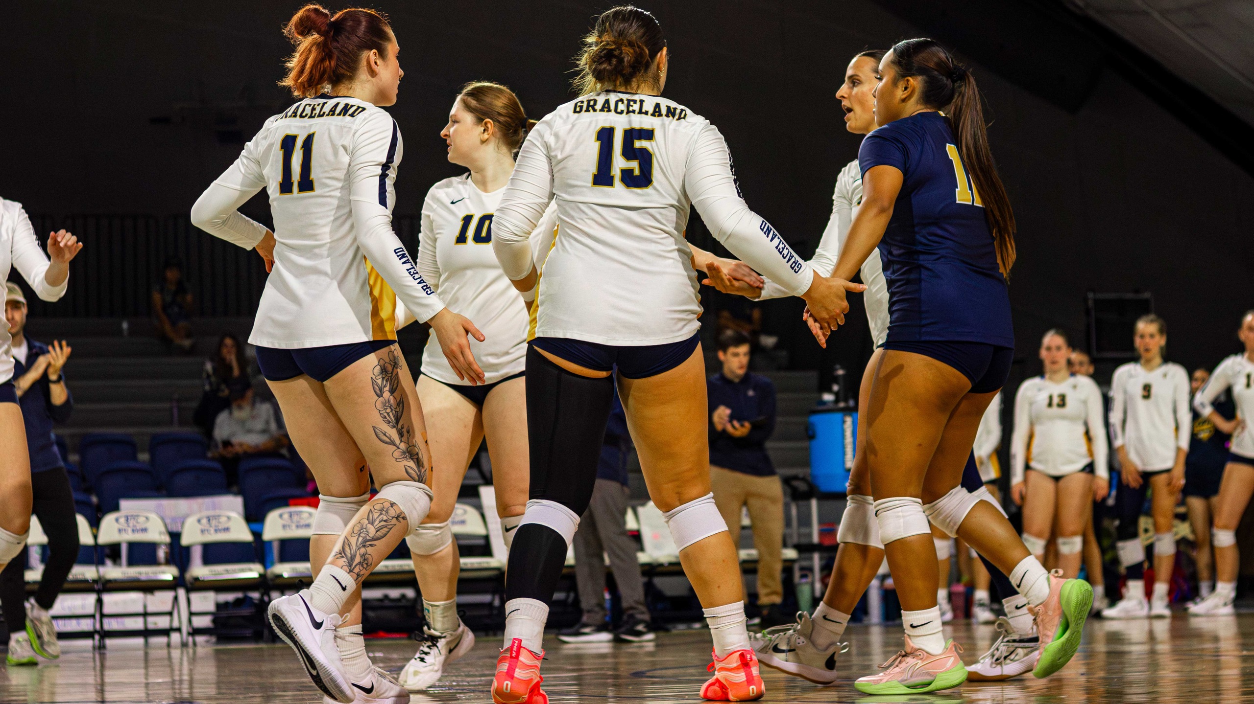 Graceland Falls to No. 19 Grand View in Straight Sets