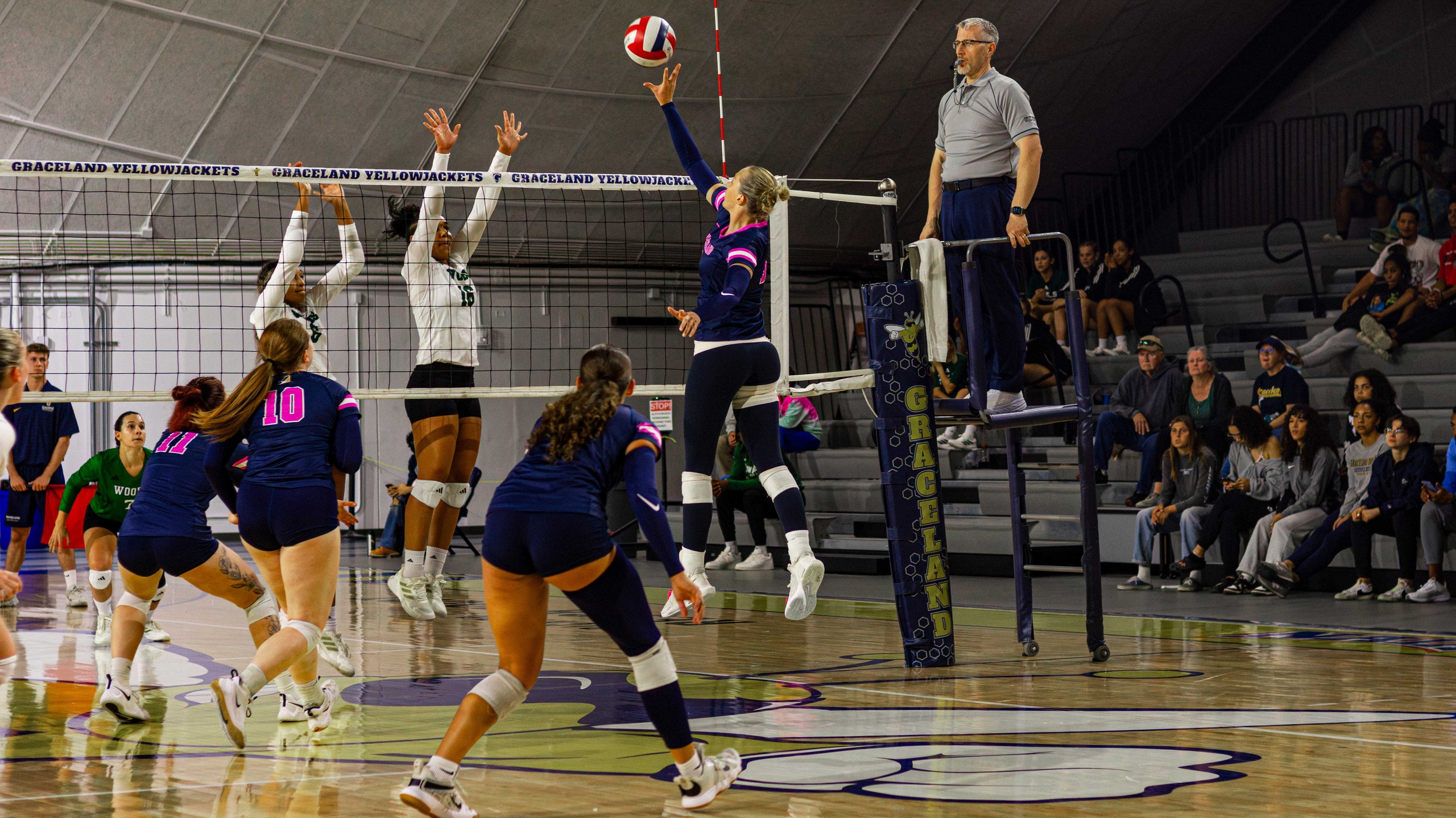 Graceland Volleyball Drops 3&ndash;1 Decision to William Woods Despite Strong Start
