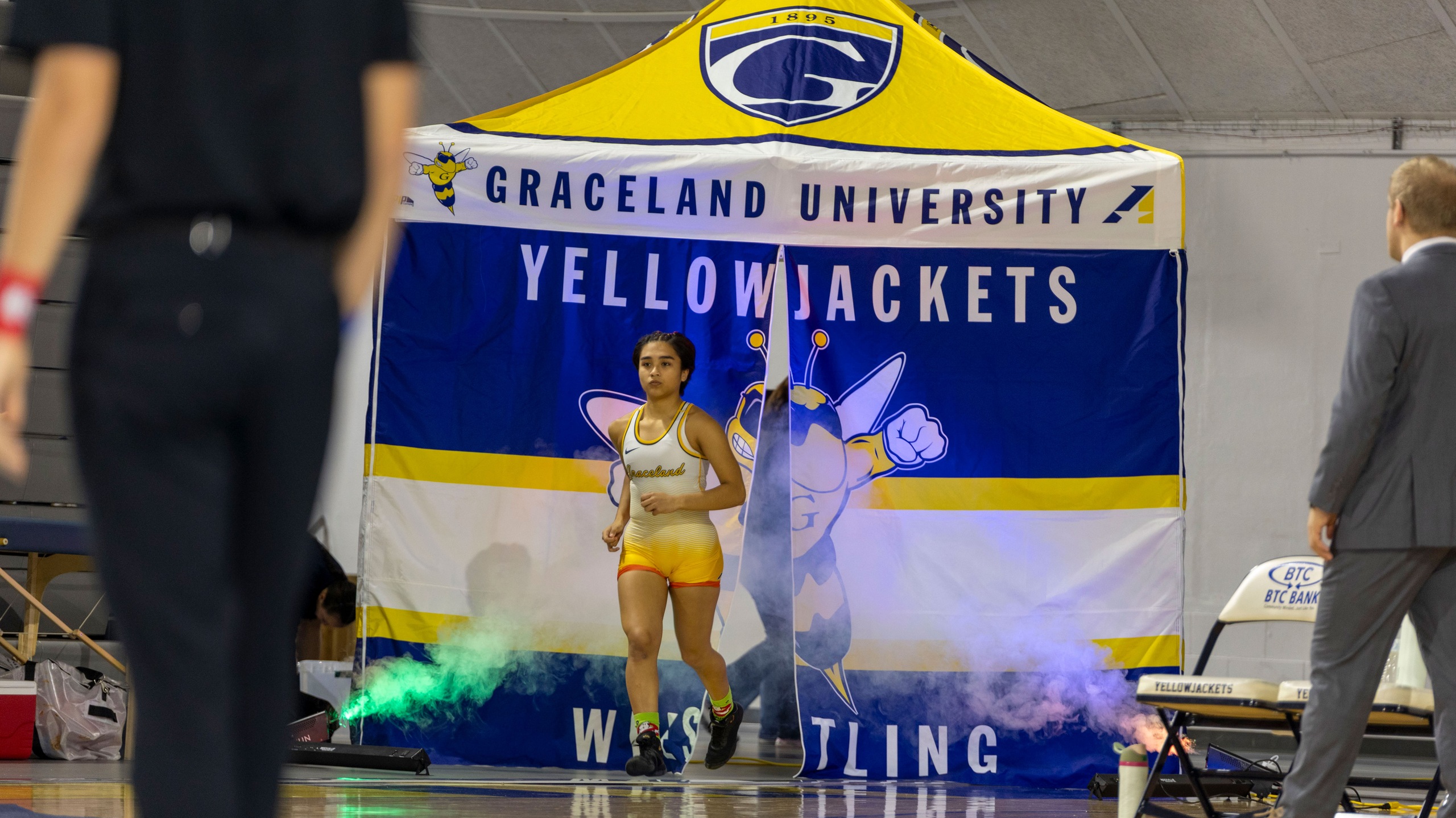 Graceland Women&rsquo;s Wrestling Competes at Grand View Open