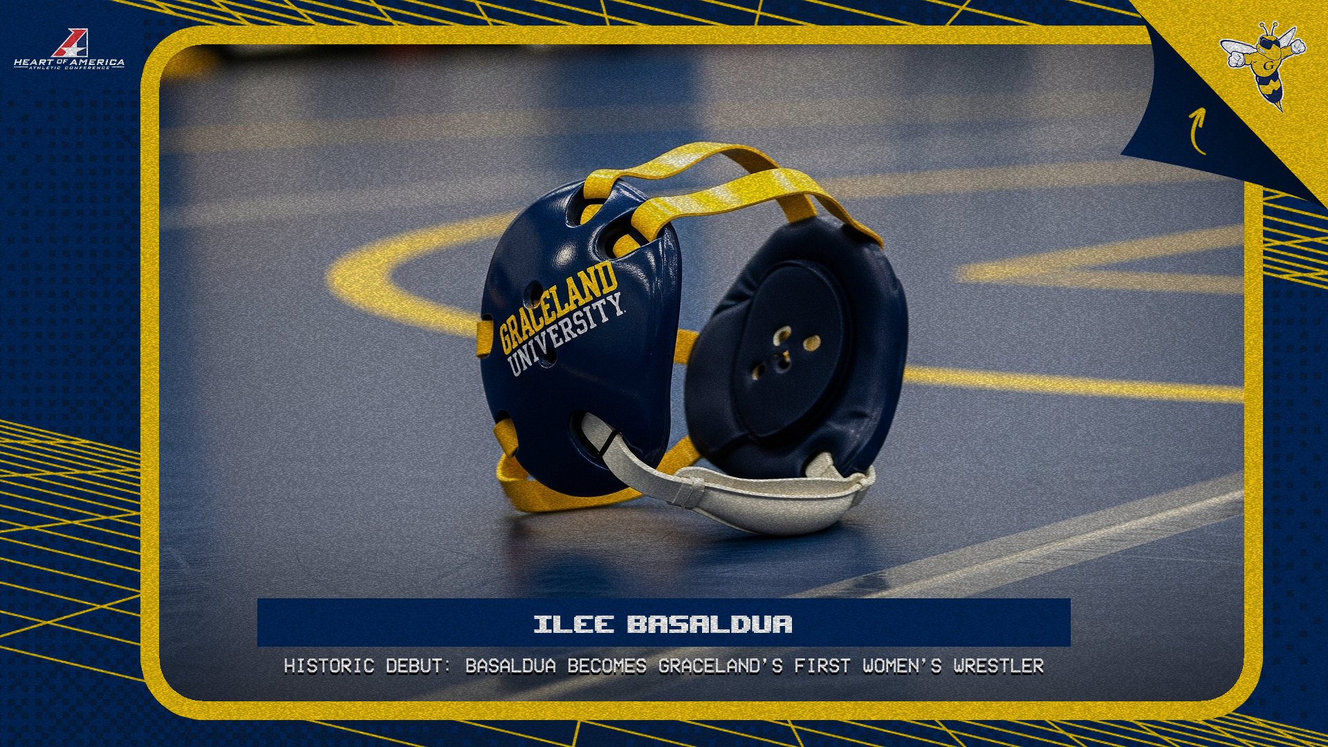 Basaldua Becomes Graceland&rsquo;s First Women&rsquo;s Wrestler at Luther Hill/Simpson Open